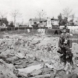 Original WWII German photo Dutch KIA soldier May 1940