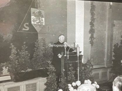 Original WWII Dutch NSB photo set - NSB meeting in Den Haag