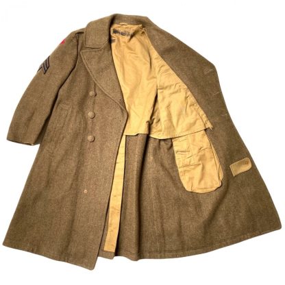 Original WWII US 45th Infantry Division overcoat