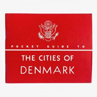 Original WWII US army pocket guide - The cities of Denmark