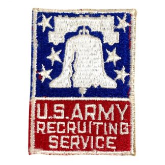 Original WWII US army recruiting service patch