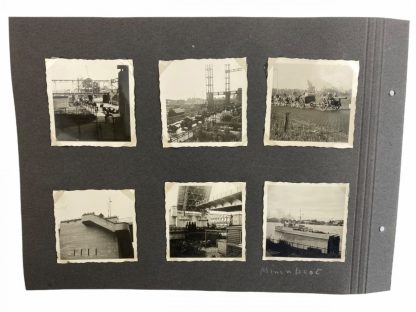 Original WWII German Kriegsmarine photo grouping Dordrecht
