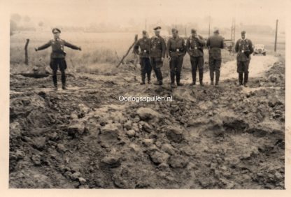 Original WWII German photo grouping - Invasion of Belgium and France in 1940