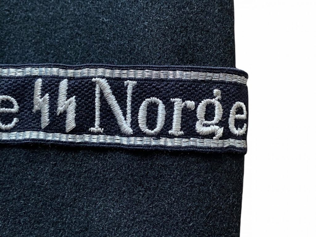 Original WWII Norwegian Germanske SS Norge tunic - Oorlogsspullen.nl ...