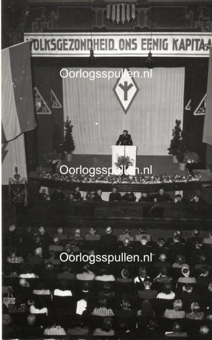 Original WWII Dutch NSB photo grouping - Medisch Front in Utrecht