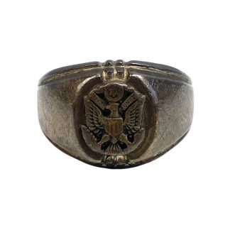 Original WWII US army sterling silver ring