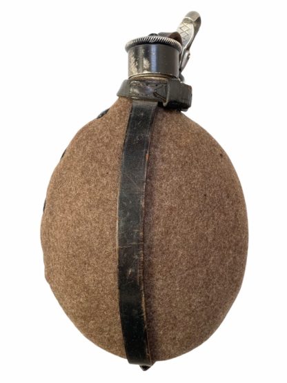 Original WWII German Hitlerjugend bread bag and field bottle