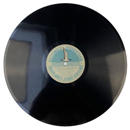 Original WWII Dutch Jeugdstorm gramophone record