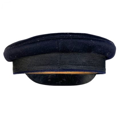 Original WWII German Kriegsmarine visor cap with photos and letter of wearer