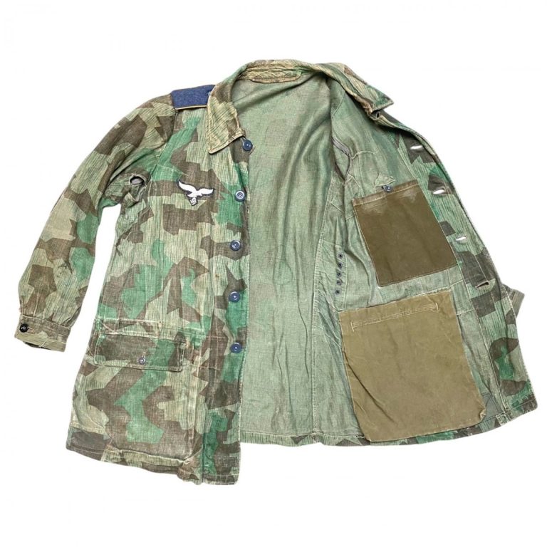 Original WWII German Luftwaffe field division Splittertarn smock ...