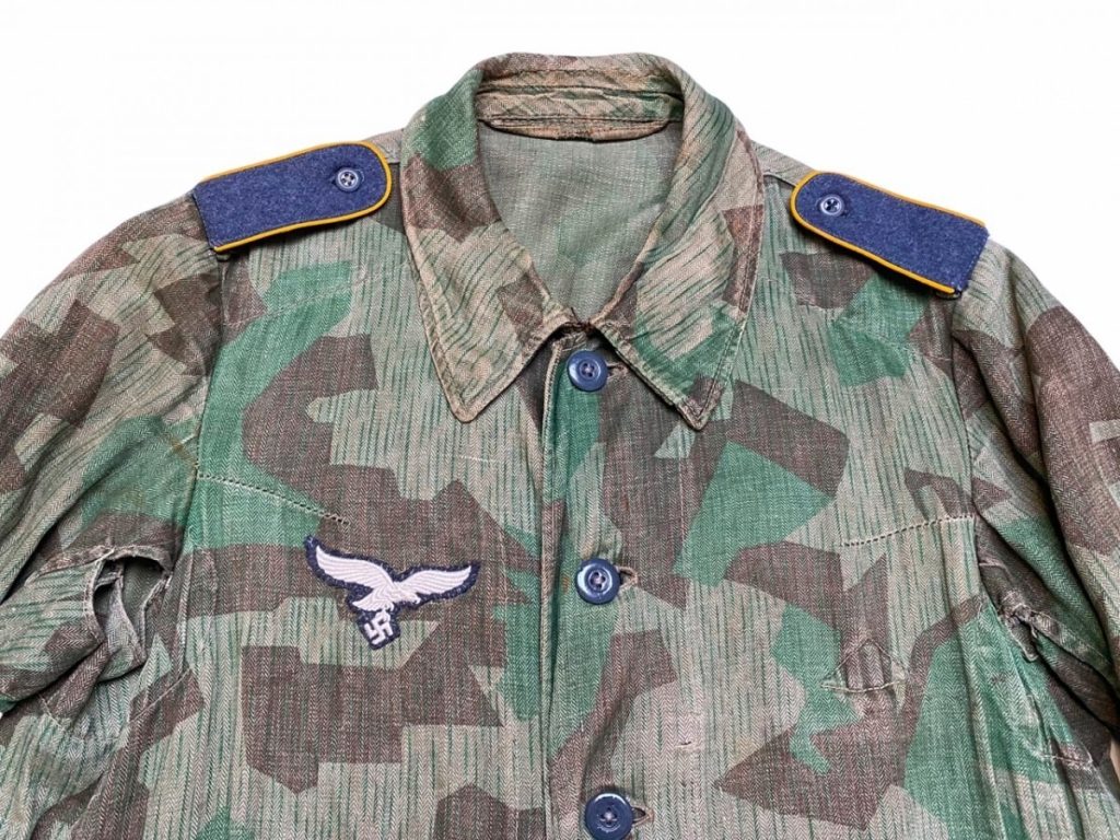 Original WWII German Luftwaffe field division Splittertarn smock ...
