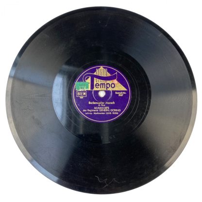 Original WWII German Luftwaffe gramophone record - Badenweiler Marsch & Freiweg