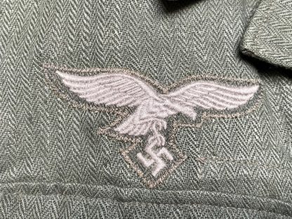 Original WWII German M43 Luftwaffe HBT jacket