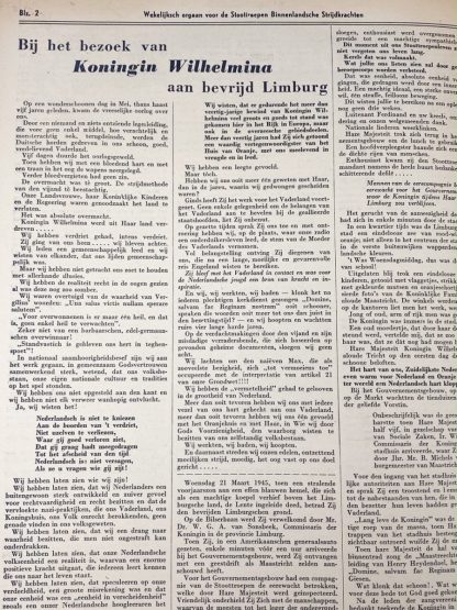 Original WWII Dutch 'Stoottroepen' newspaper