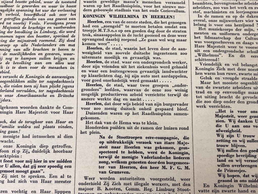 Original WWII Dutch 'Stoottroepen' newspaper Oorlogsspullen.nl Militaria shop