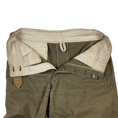 Original WWII German long tropical trousers