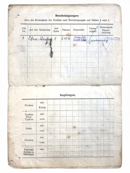 Original WWII Dutch Wachabteilung ausweis and forged Dutch ID card