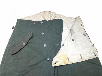 Original WWII German 1st model Wendejacke, trousers and kopfhaube