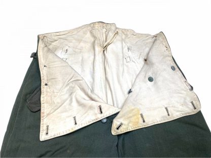 Original WWII German 1st model Wendejacke, trousers and kopfhaube