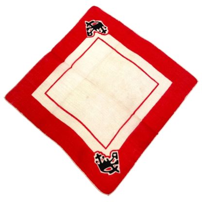 Original WWII Walloon REX handkerchief