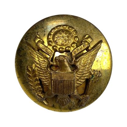 Original WWII US army enlisted men cap insignia