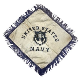 Original WWII US Navy pillow case