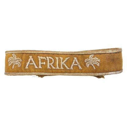 Original WWII German Afrikakorps cuff title