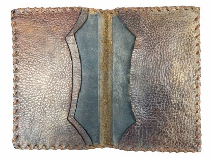 Original WWII German leather Soldbuch cover Fallingbostel