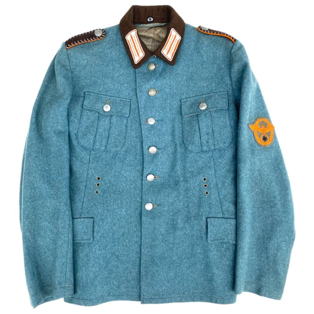 Original WWII German Ordnungspolizei Wachtmeister Gendarmerie uniform ...