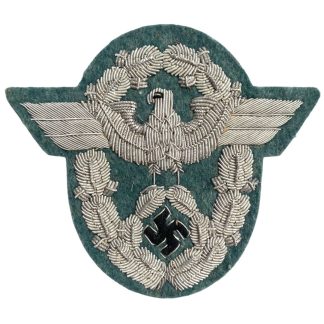 Original WWII German Polizei officers arm eagle