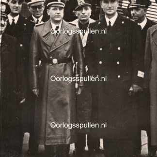 Original WWII German Waffen-SS photo - Italian Delegation at the airport