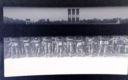 Original WWII German Allgemeine SS photo negatives Nürnberg 1934