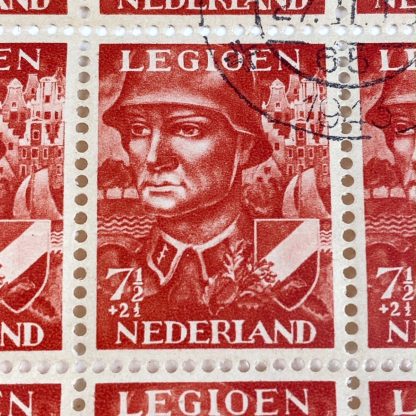 Original WWII Dutch Waffen-SS volunteer legion stamps