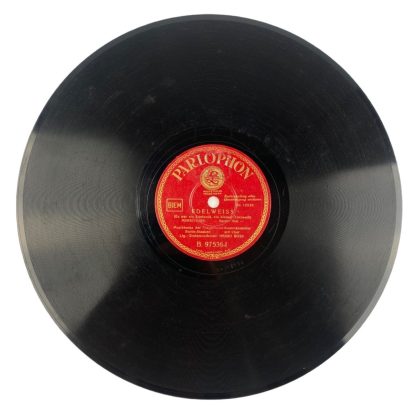 Original WWII German Luftwaffe record - Edelweiss & Dorothee