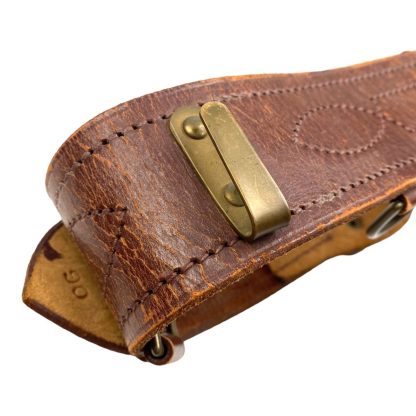 Original Pre 1940 Dutch army 'Sam brown' belt