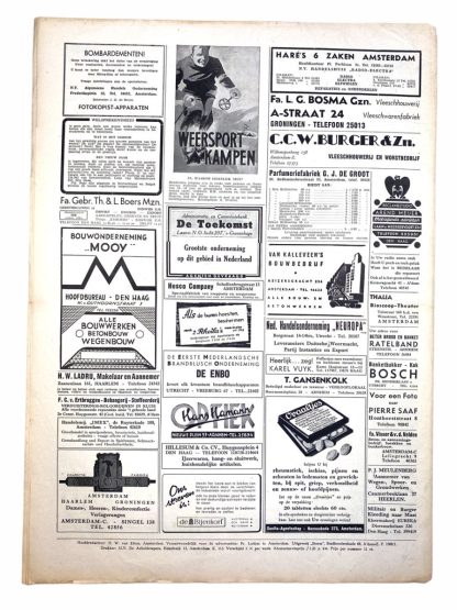 Original WWII Dutch Storm SS newspaper