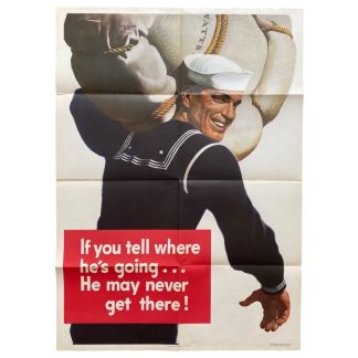 Original WWII US poster