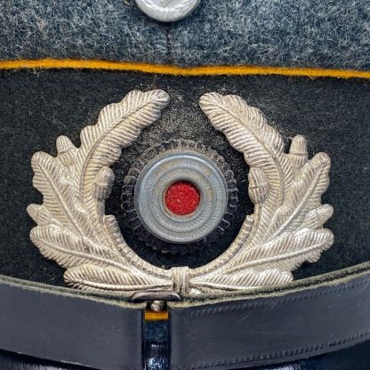 Original WWII German WH cavalry NCO visor cap