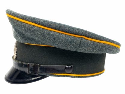 Original WWII German WH cavalry NCO visor cap