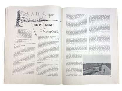 Original WWII Nederlandsche Arbeidsdienst 'Vorming' booklet - No. 5, Mei 1942