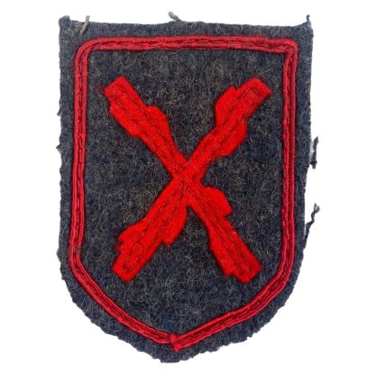 Original WWII Walloon REX insignia