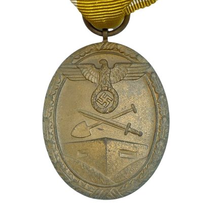 Original WWII German Westwall medal