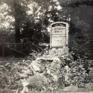 Original WWII Dutch photo - Cemetery at the Grebbeberg 22 R.I.