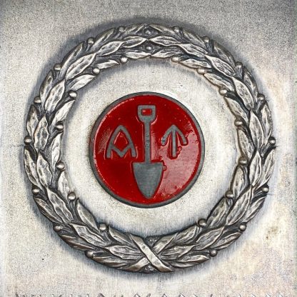 Original WWII Norwegian 'Arbeidstjeneste' plaque