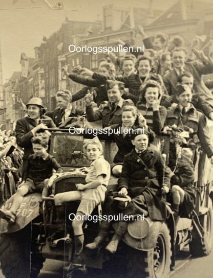 Original WWII Dutch photo - Liberation of Utrecht
