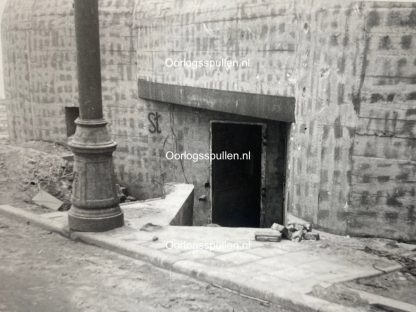 Original WWII Dutch photo - Bunker in Vlissingen 1945
