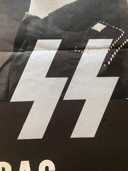 Original WWII Nederlandsche SS poster 'De stem der SS'