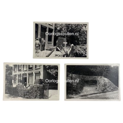 Original WWII Dutch photos - Shelters in Etten