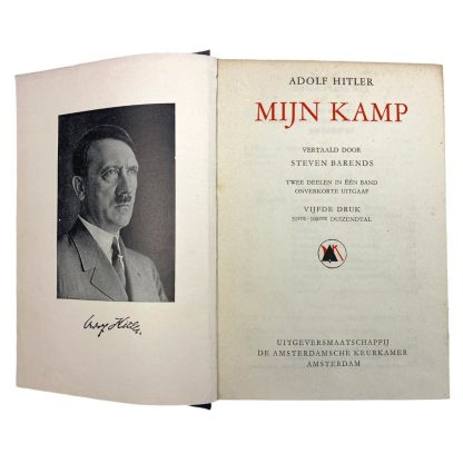 Original WWII Dutch 'Mein Kampf'