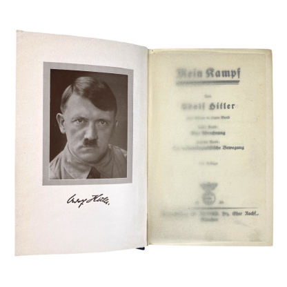 Original WWII German 'Mein Kampf'